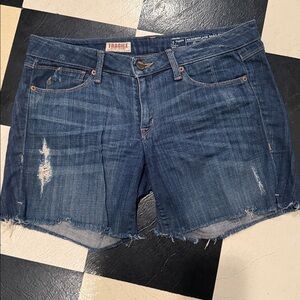 Fragile Denim Cutoff Shorts